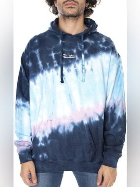 Primitive Men's Navy & Light Blue Tie-Dye Sailor Moon Hoodie